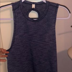Lululemon open/cross back tank top